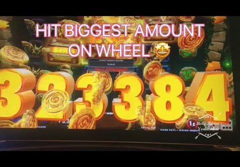 HANDPAY💥HUGE WIN NEW JUMANJI  SLOT MACHINE 💥 HIT BIGGEST AMOUNT ON WHEEL on $2.40 Bet