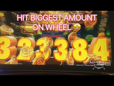 HANDPAY💥HUGE WIN NEW JUMANJI  SLOT MACHINE 💥 HIT BIGGEST AMOUNT ON WHEEL on $2.40 Bet