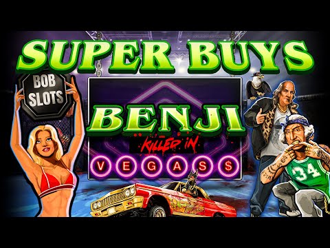 *SUPER BONUS BUYS* BENJI KILLED IN VEGAS NEW SLOT BY NOLIMIT CITY! CAN WE GET A BIG WIN?