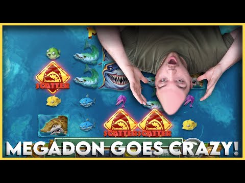 I did MAX BETS on the slot MEGADON! SENSATIONAL WINS! ($100 SPINS)