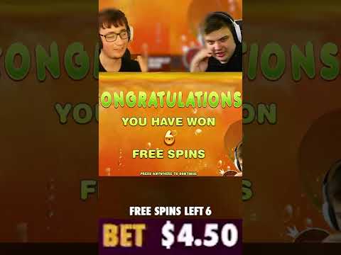 RARE 5 SCATTER ON JUICY FRUITS SLOT! (Part 1) #slots #casino #juicyfruits #shorts