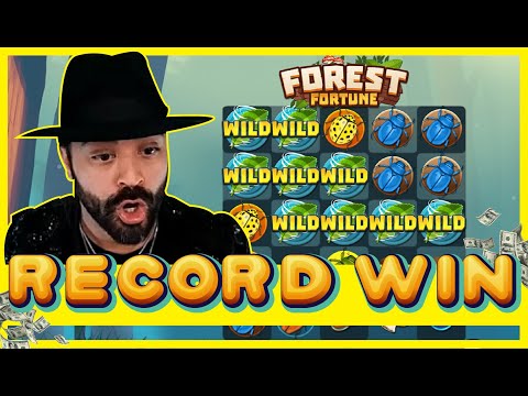 ROSHTEIN RECORD WIN ON FOREST FORTUNE!! NEW SLOT