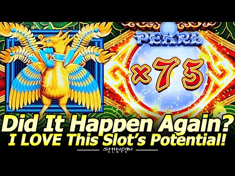 Did It Happen Again!? 5 Dragons Pearl Top Symbol with Double-Multiplier! Big Win Bonus at Yaamava!