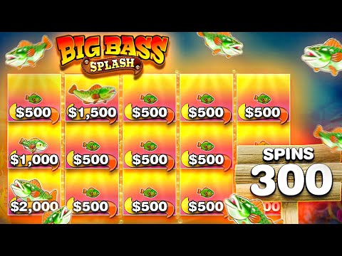 SENDING 300 SPINS On BIG BASS SLOT?!..