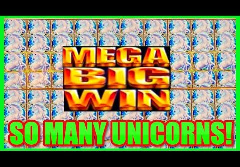 Mystical Unicorn Slot **MEGA BONUS WIN!** SO MANY UNICORNS!🦄