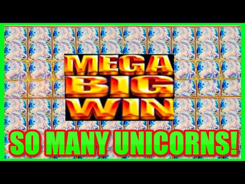 Mystical Unicorn Slot **MEGA BONUS WIN!** SO MANY UNICORNS!🦄