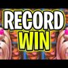 MY BIGGEST RECORD WIN EVER 🤑 FOR THE DOG HOUSE MEGAWAYS SLOT 🐶 OMG MUST SEE‼️