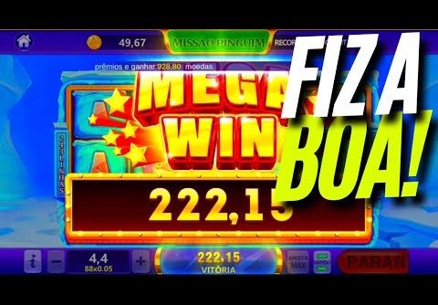 MEGA WIN de 222,15 no BÔNUS nesse SLOT que PAGA no CADASTRO!!