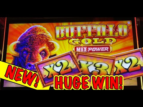 This game has INSANE potential   Buffalo Gold Max Power HUGE WIN!