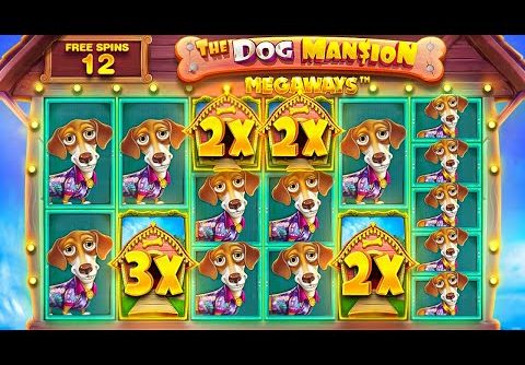 INSANE DOGS CONNECTION On NEW DOG HOUSE SLOT!! (4 SCATTER BONUS)