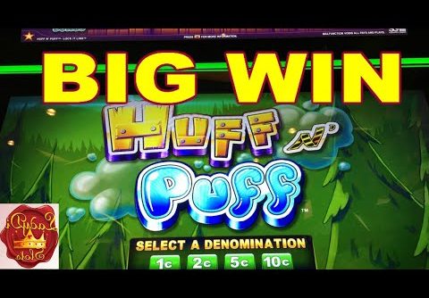 🎰 BIG SLOT WIN ON HUFF N MORE PUFF, SOME NEW SLOTS, ENJOY WATCHING 🎰