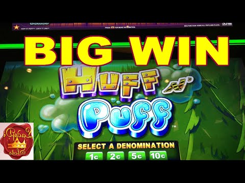 🎰 BIG SLOT WIN ON HUFF N MORE PUFF, SOME NEW SLOTS, ENJOY WATCHING 🎰