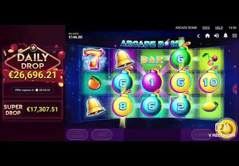 SUPER BIG WIN ARCADE-BOMB BIG STACKES MUST WATCH UNBELIVEABLE 77777