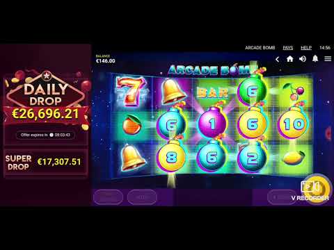 SUPER BIG WIN ARCADE-BOMB BIG STACKES MUST WATCH UNBELIVEABLE 77777