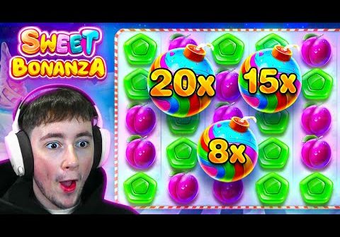 SUPER HUGE MULTIS DROPS On SWEET BONANZA!! (STREAM HIGHLIGHTS)