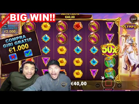 ACQUISTI ALTI 💰 GATES OF OLYMPUS 🔱 BIG WIN | ESCLUSIVE SLOT ONLINE EXESLOT