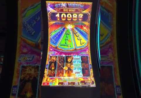 ANOTHER BIG WIN on Star Watch Magma slot machine at Harrahs Cherokee Casino #PlayBetterSlots