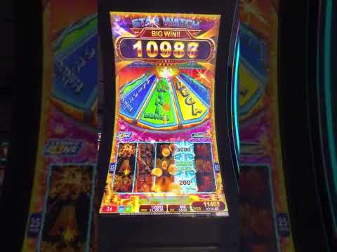 ANOTHER BIG WIN on Star Watch Magma slot machine at Harrahs Cherokee Casino #PlayBetterSlots