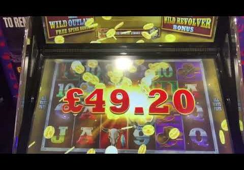 Max Bet  Mega Play NEW slot Wild Wild WEST Bonus Win