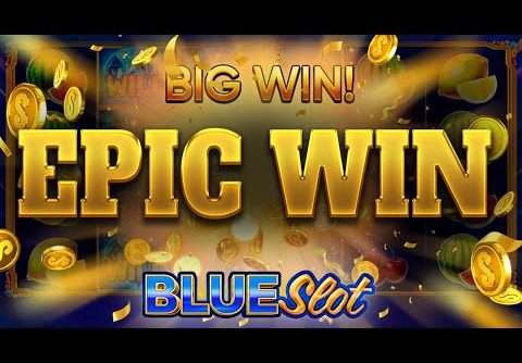 Blue Slot ⚡ Endorphina ⚡ NEW Online Slot Epic Big Win – All Functions