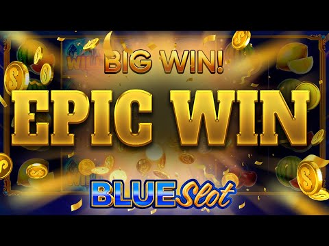 Blue Slot ⚡ Endorphina ⚡ NEW Online Slot Epic Big Win – All Functions