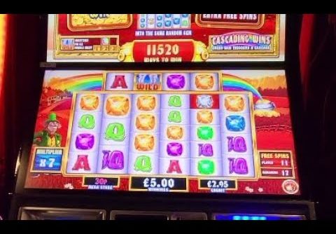 Rainbow Riches Super Gems – 30p Stake Big Win – 27 Free Spins