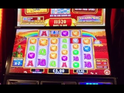 Rainbow Riches Super Gems – 30p Stake Big Win – 27 Free Spins