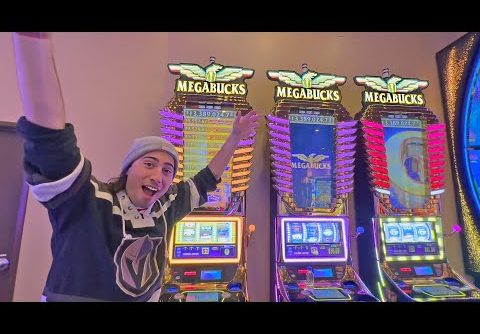 I Won On A $13,000,000 Megabucks Slot Machine! (At Circus Circus Las Vegas 🎰 🤡)