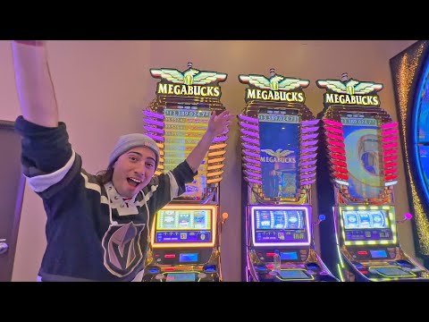 I Won On A $13,000,000 Megabucks Slot Machine! (At Circus Circus Las Vegas 🎰 🤡)