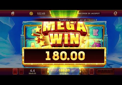 RIQUEZA SLOTS MISSÃO PINGUIM MEGA WIN COM 4,40