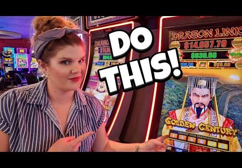 How to WIN BIG and Hit a Jackpot on Dragon Link Slot Machines in Las Vegas! 🔥