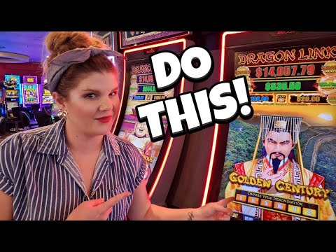 How to WIN BIG and Hit a Jackpot on Dragon Link Slot Machines in Las Vegas! 🔥