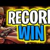 MY BIGGEST RECORD WIN 😵 WILD WEST DUELS SLOT 🔥 CAN WE REACH €1.000.000‼️