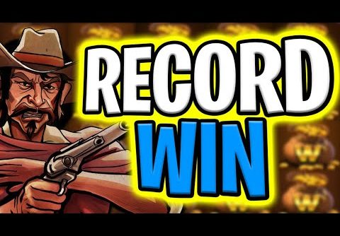 MY BIGGEST RECORD WIN 😵 WILD WEST DUELS SLOT 🔥 CAN WE REACH €1.000.000‼️
