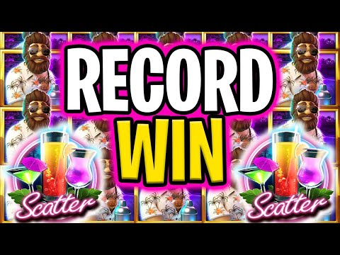 MY BIGGEST EVER RECORD WIN 🤑 FOR CLUB TROPICANA SLOT 🌴 MAX BET X10 MULTIPLIER LEVEL‼️