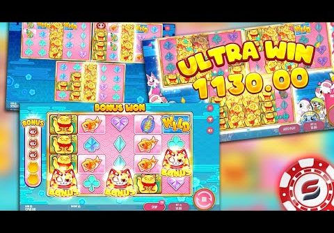 Fortune Cats Golden Stacks slot by Thunderkick – BIG WIN €1900