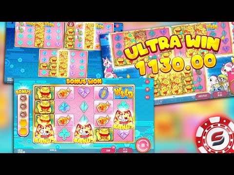 Fortune Cats Golden Stacks slot by Thunderkick – BIG WIN €1900
