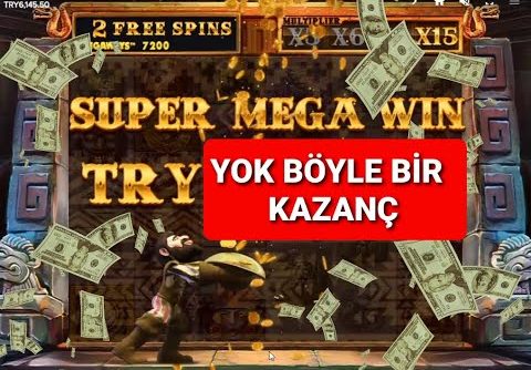 SLOT | GONZO’S QUEST MEGAWAYS [ SÜPER MEGA WİN ]