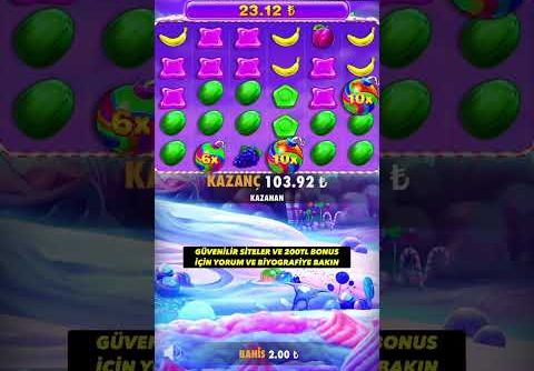 Son Spinde Show – Sweet Bonanza Big Win #slot #shorts