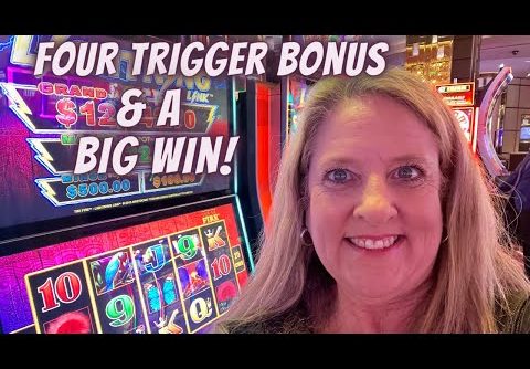 Four Trigger Bonus & A BIG Win!