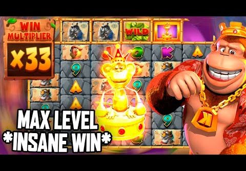 MAX LEVEL *INSANE WIN* Return of Kong MEGAWAYS Slot Bonus Buy