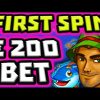 FIRST SPIN BONUS 🤑 €200 MAX BET SUPER FREE GAMES 🔥 FISHIN’ FRENZY SLOT OMG‼️ *** BIG WINS ***