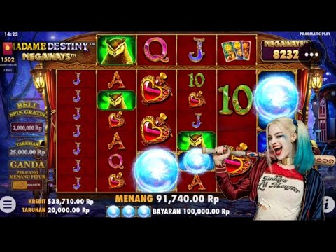 HASIL GRATISAN ⁉️ SLOT GACOR HARI INI || MADAME DESTINY MEGAWAYS PRAGMATIC PLAY