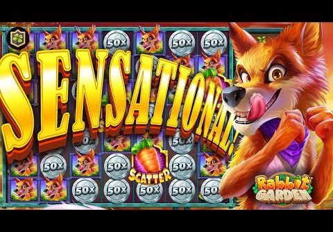 WOW!! Slot EPIC Big WIN 🔥 Rabbit Garden 🔥 from Pragmatic Play – Casino Supplier of Online Slots