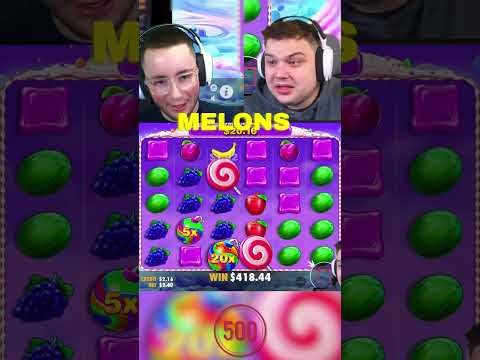 INSANE MULTIS On SWEET BONANZA!! (BONUS BUYS) #slots #casino #sweetbonanza #shorts