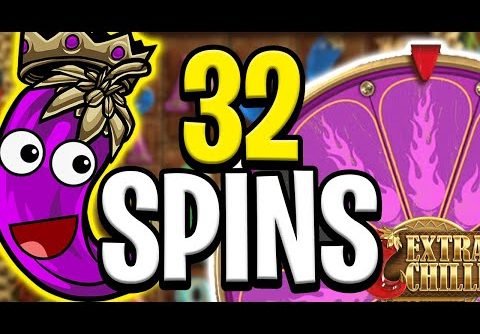 Extra Chilli Megaways 🌶️ Super Rare 32 Free Spin Bonus OMG‼️ *** Big Win ***