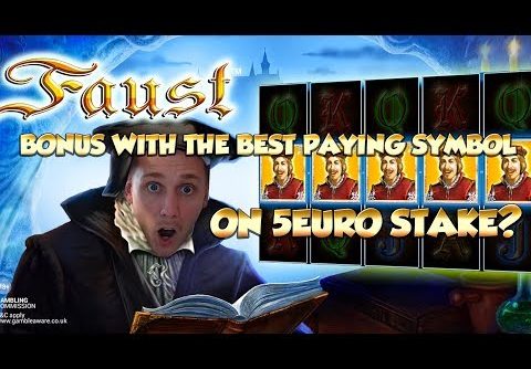 BIG WIN!!!! Faust – Casino Games – bonus round (Casino Slots)