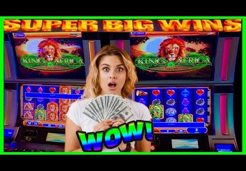 **SUPER BIG WINS!** I HAD SO MANY BONUSES! King of Africa Slot Machine