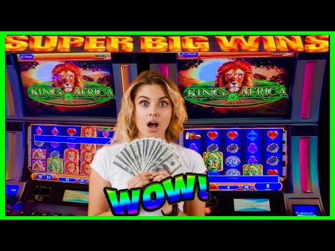 **SUPER BIG WINS!** I HAD SO MANY BONUSES! King of Africa Slot Machine