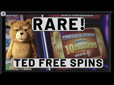 MEGA RARE DROP IN ON TED FREE SPINS! | Blueprint Ted Arcade Slot